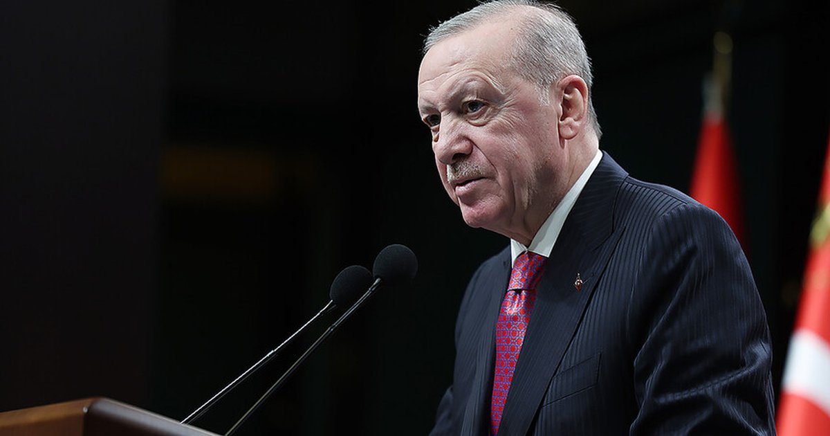 Cumhurbaşkanı Erdoğan basın toplantısı düzenliyor