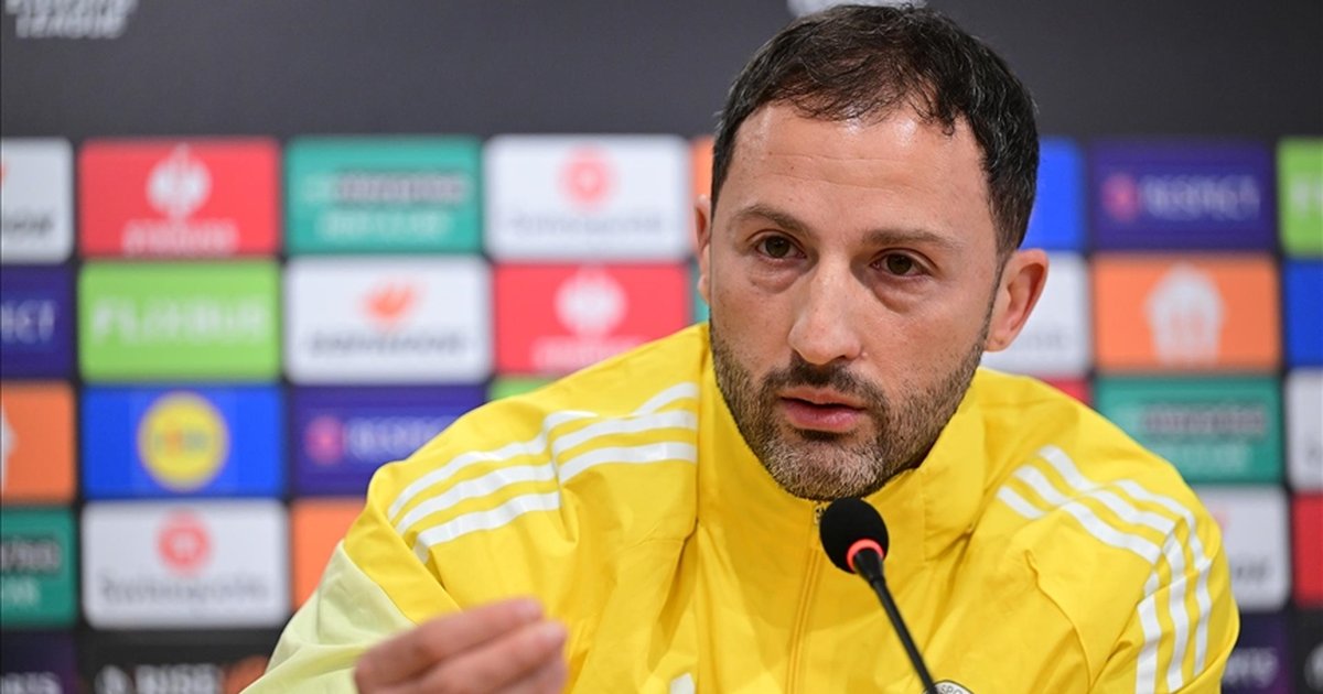 Fenerbahçe Teknik Direktörü Tedesco: Avrupa Ligi'nde mucize azmimiz var