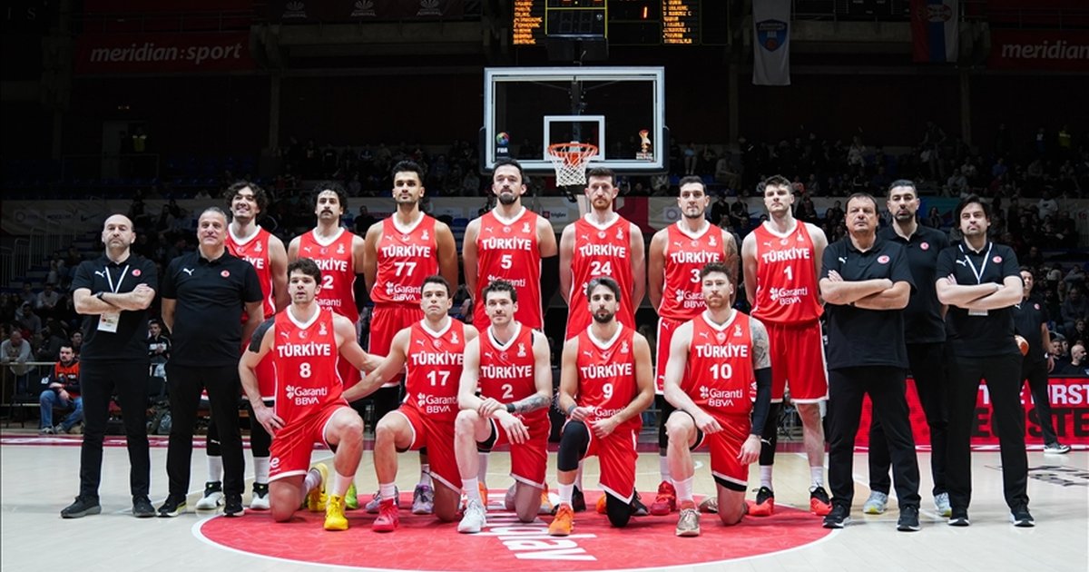 A Milli Erkek Basketbol Takımı Sırbistan'ı konuk edecek