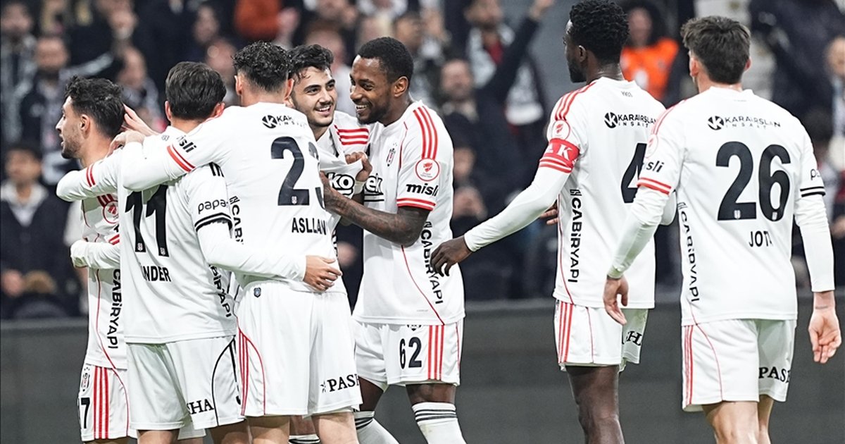 Beşiktaş Ziraat Türkiye Kupası'nda çeyrek finalde