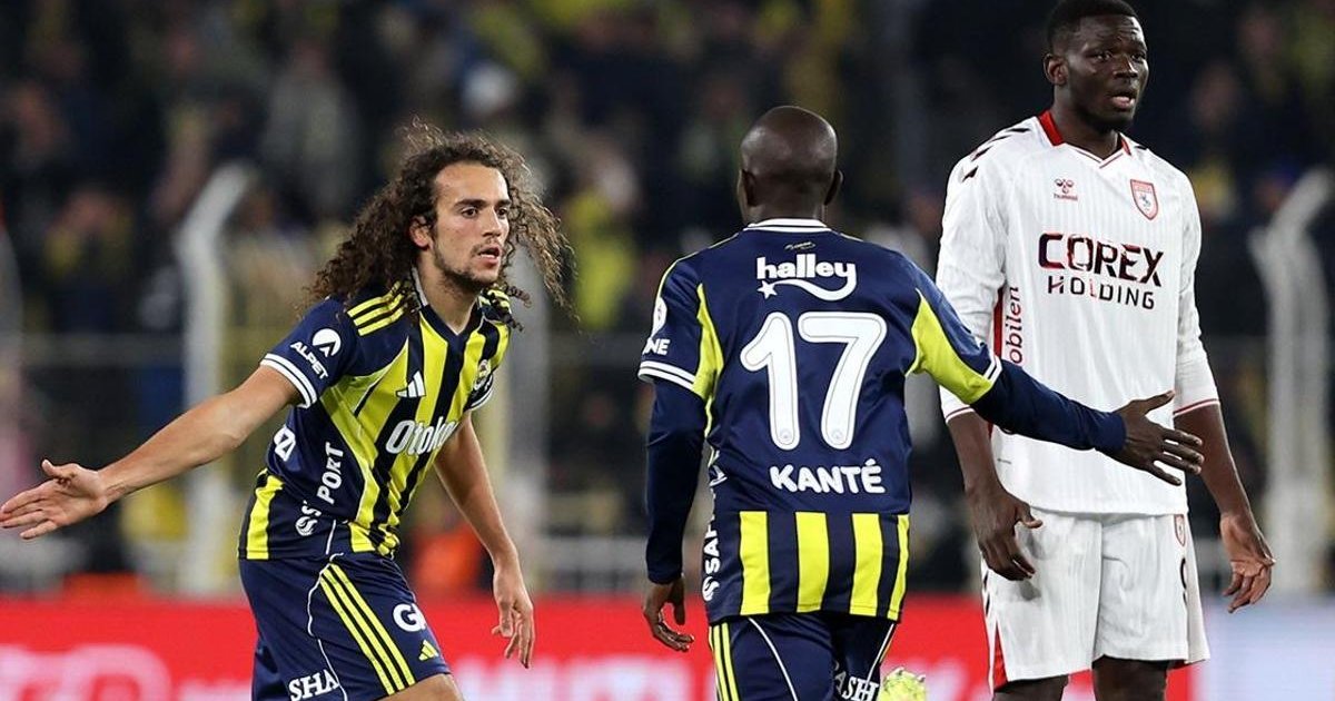 Fenerbahçe, Samsunspor'u son dakika golüyle yendi: 3-2