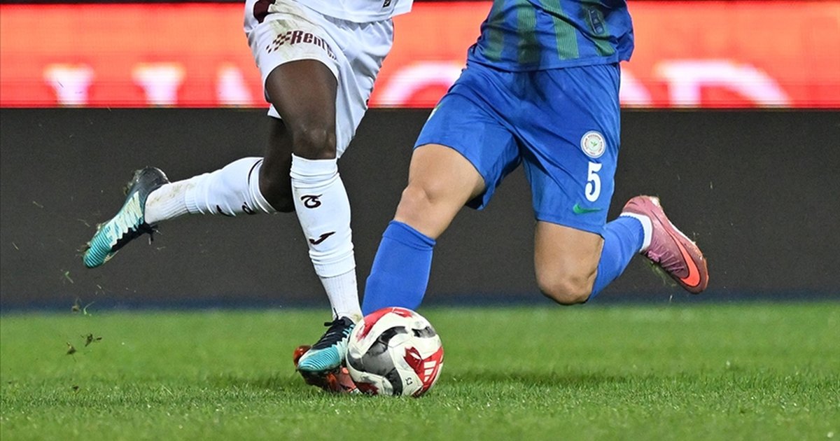 Trabzonspor-Çaykur Rizespor maçının başlama saati değişti