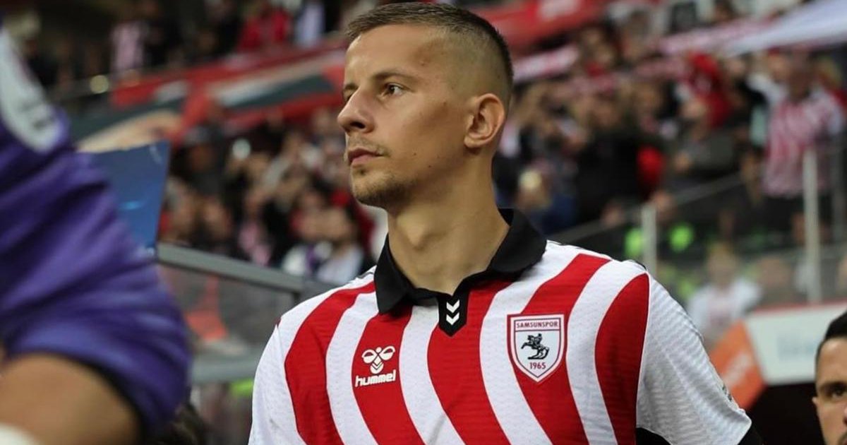 Samsunspor'un Slovak yıldızı Satka sakatlandı