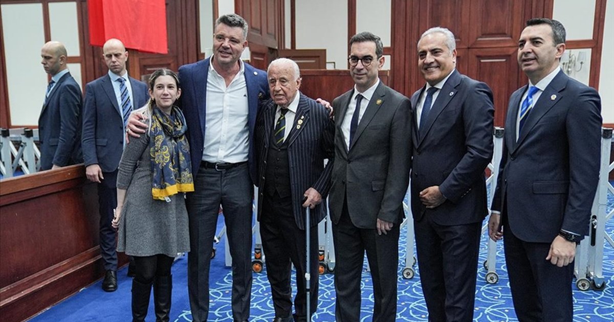 Fenerbahçe'de Ramazan Bayramı bayramlaşma töreni