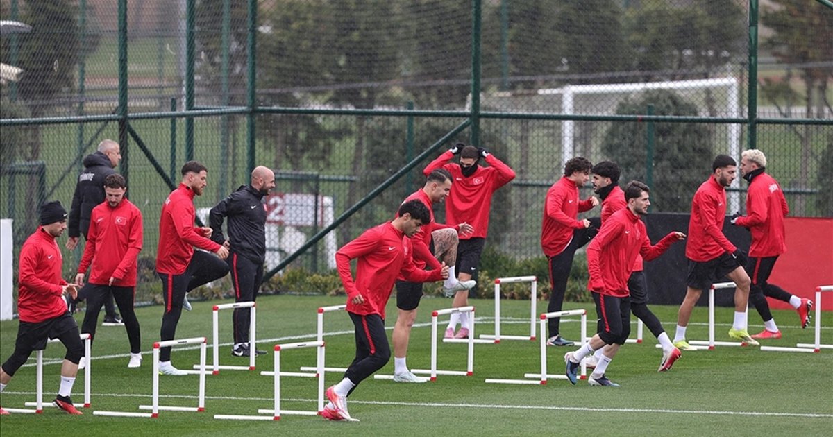 A Milli Futbol Takımı Kosova maçı hazırlıklarını sürdürdü