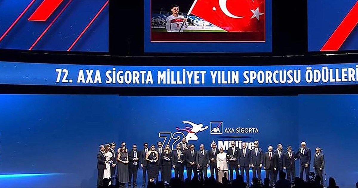 72. Axa Sigorta Milliyet Yılın Sporcusu Ödülleri sahiplerini buldu