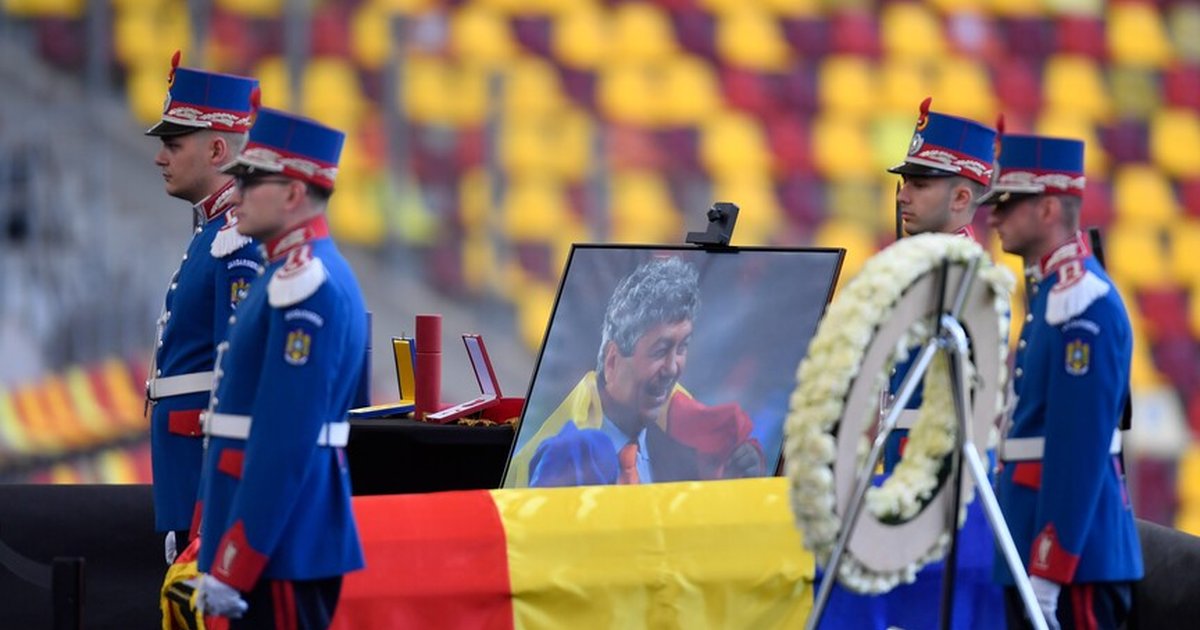 Mircea Lucescu son yolculuğuna uğurlanıyor