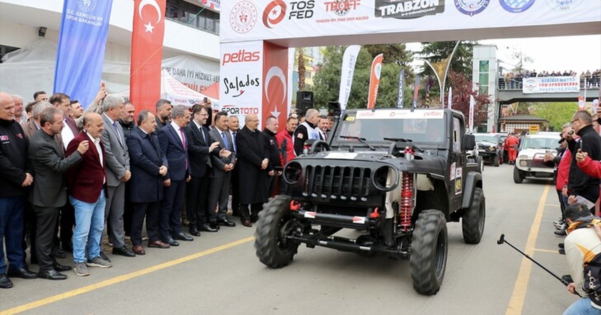 Türkiye Offroad Şampiyonası Trabzon'da başladı