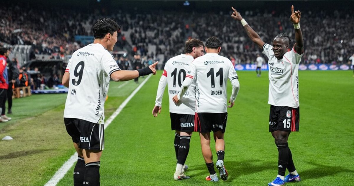 Beşiktaş, Antalyaspor'u 4-2 yendi