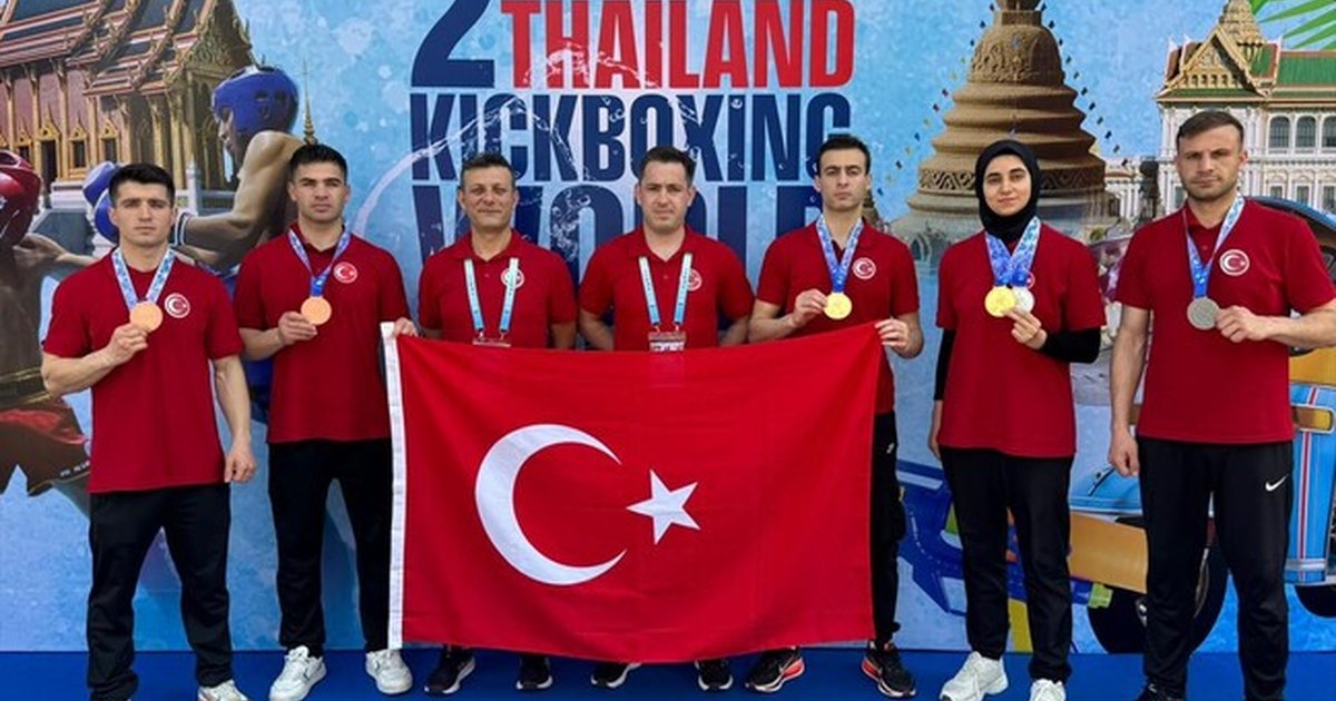 Milli kick boksçular Tayland'da 7 madalya kazandı