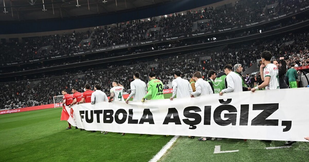 TFF pankart uygulamasına son verdi