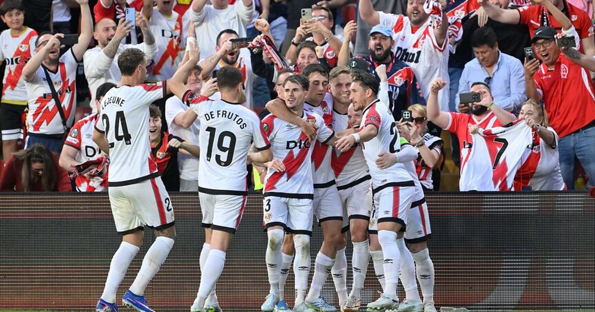 Rayo Vallecano, ilk Avrupa kupası için finale çıktı