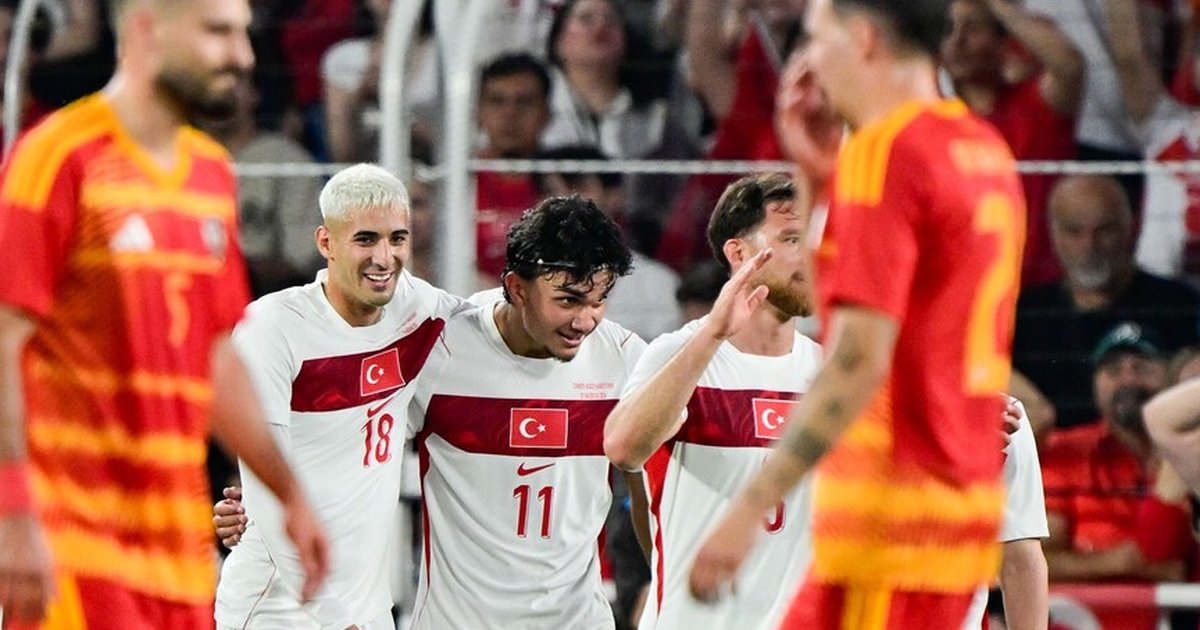 A Milli Futbol Takımı, Kuzey Makedonya'yı 4-0 yendi