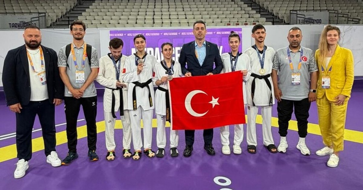 Milli tekvandocular Almanya'da 17 madalya kazandı