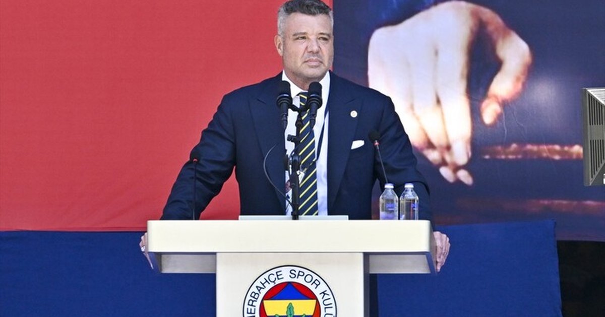 Fenerbahçe Başkanı Saran'dan veda konuşması
