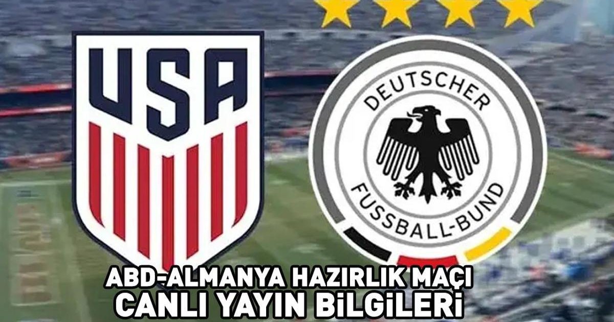 ABD - Almanya maçı canlı izle ATV şifresiz