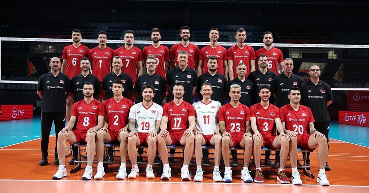 A Milli Erkek Voleybol Takımı Milletler Ligi'nde sahne alıyor