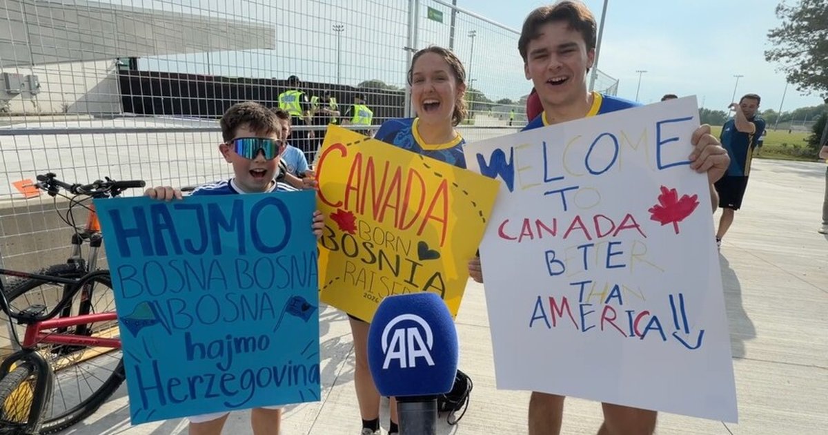 Toronto'da Dünya Kupası heyecanı Bosna Hersek taraftarlarıyla
