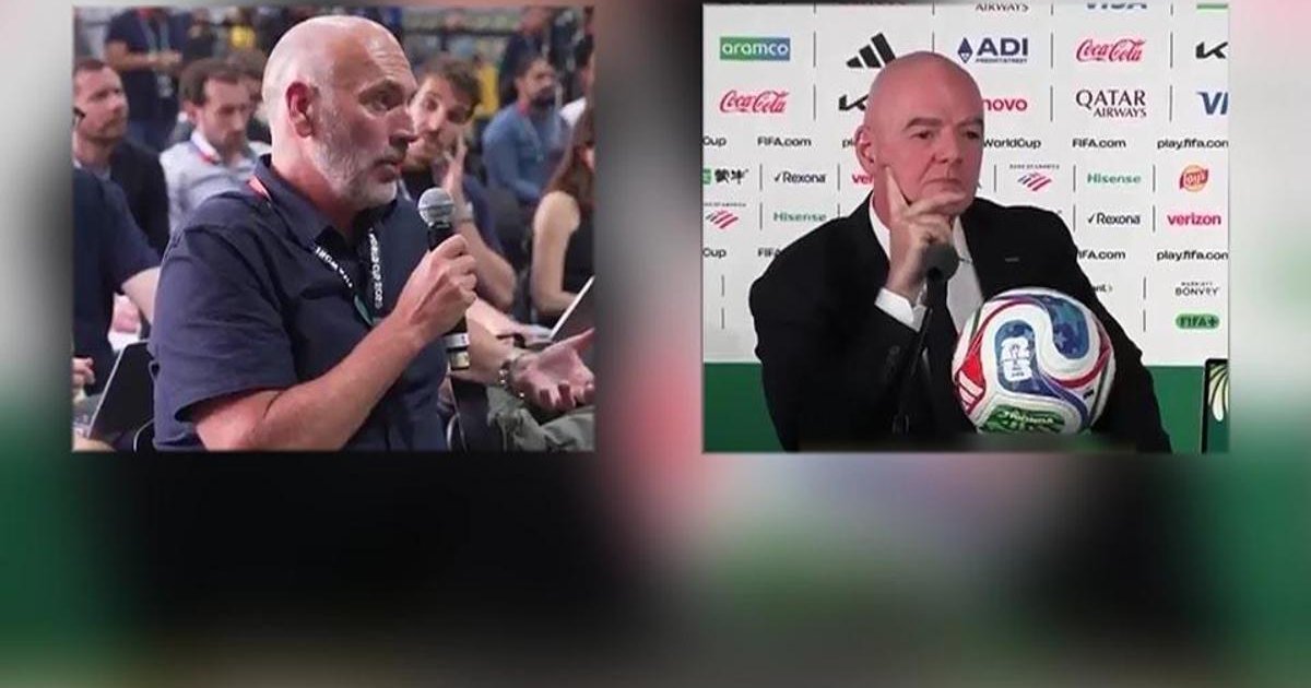 FIFA Başkanı Infantino, Dünya Kupası sorularıyla karşı karşıya