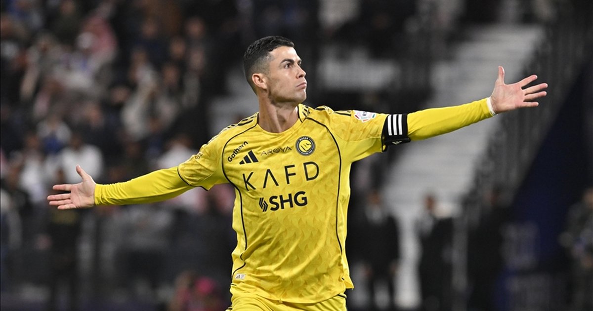 Cristiano Ronaldo Suudi Arabistan'da mutlu