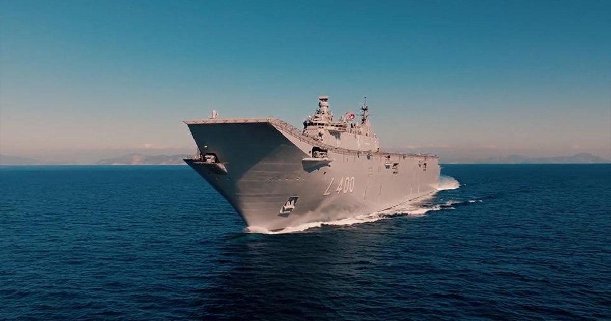 Türk savunma sanayisi tarihi adım: TCG Anadolu ve Bayraktar TB3 entegre