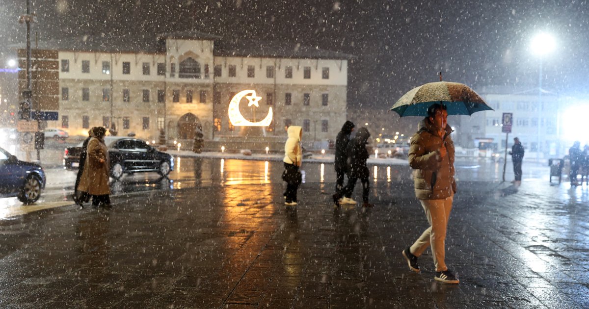 Hava sıcaklığı düşüyor, kar geliyor