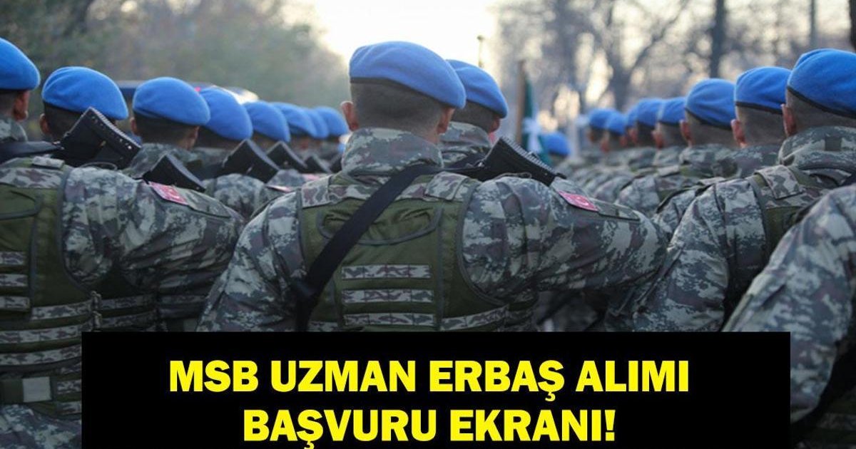 MSB Teknik Sınıf Uzman Erbaş Alımı 2026: Başvuru Tarihleri ve Şartları