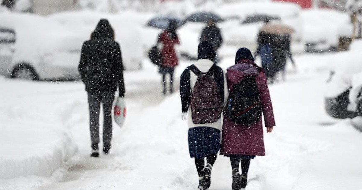 Ordu'da kar yağışı nedeniyle eğitime ara verildi