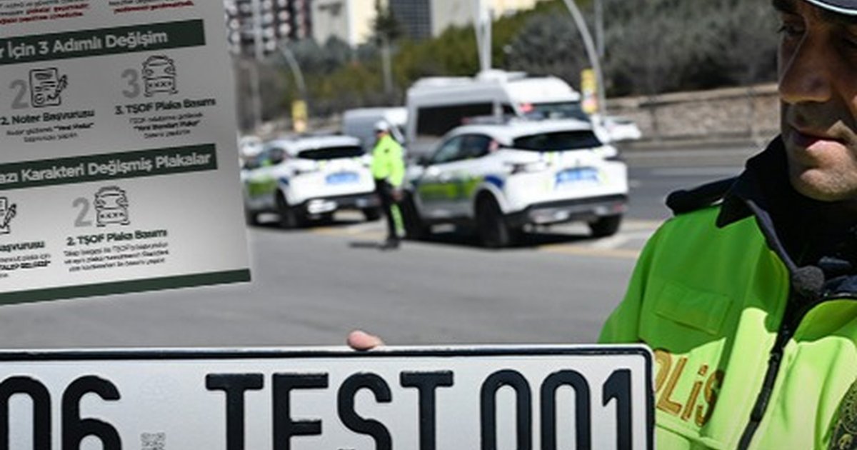 APP Plaka Paniği: Değişim İçin Son Tarih 1 Nisan