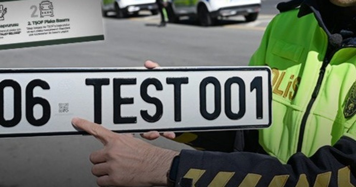 TŞOF'tan plaka açıklaması: Yeni plakalar standartlara uyuyor mu?
