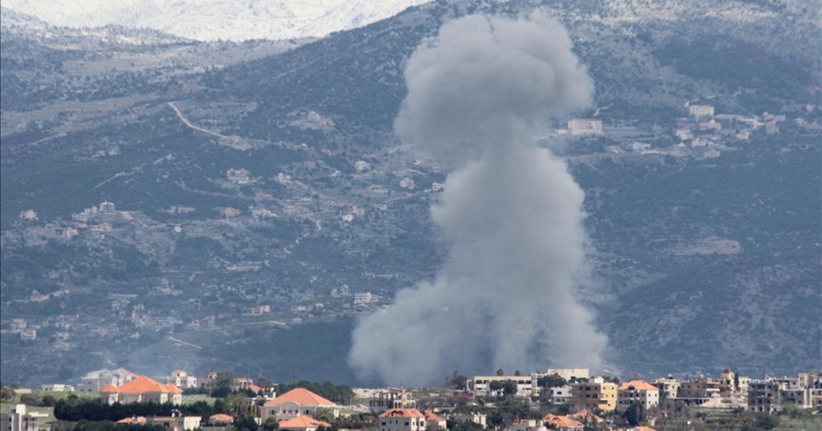 İsrail ordusu Lübnan'da Litani Nehri güneyini hedef aldı