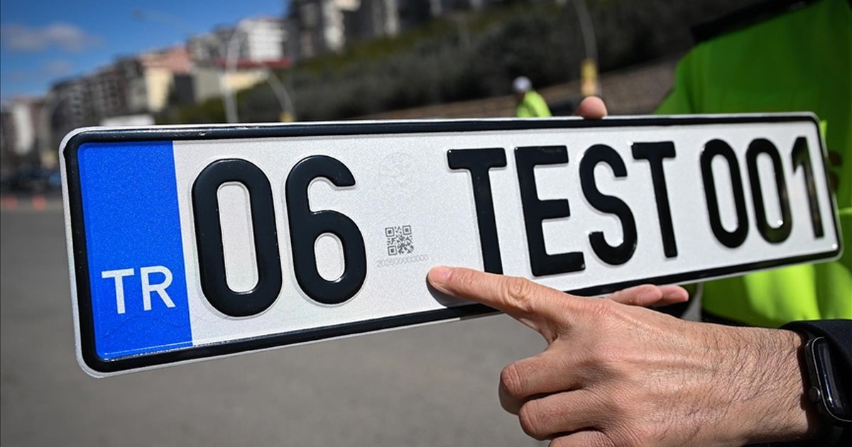 Standart dışı plaka cezaları iptal edildi