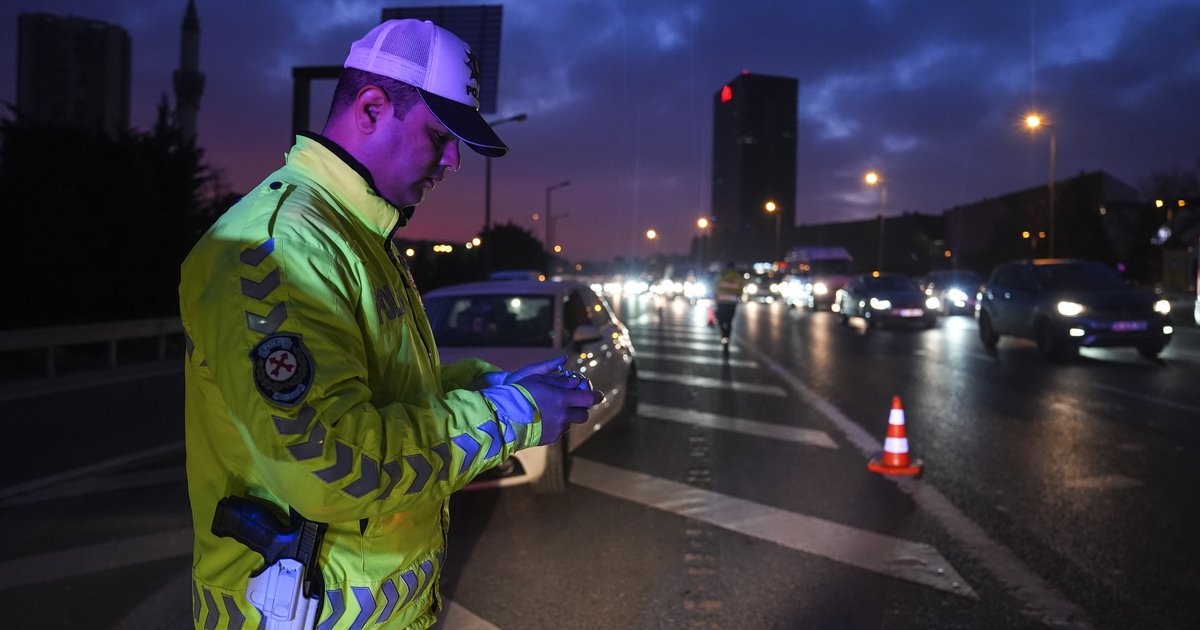 İstanbul'da drone destekli trafik denetimi