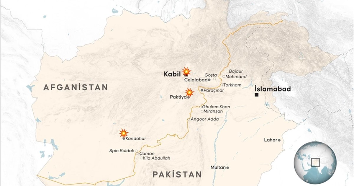 Afganistan Pakistan'ın Kabil saldırısını kınadı