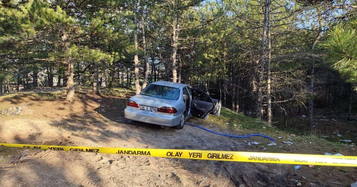 Ankara'da otomobilde şüpheli ölüm