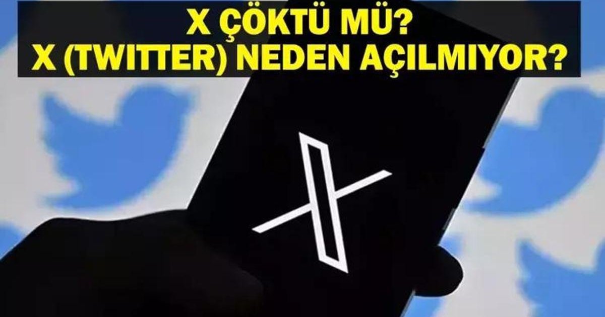 X (Twitter) Çöktü mü? Erişim Problemleri Yaşanıyor