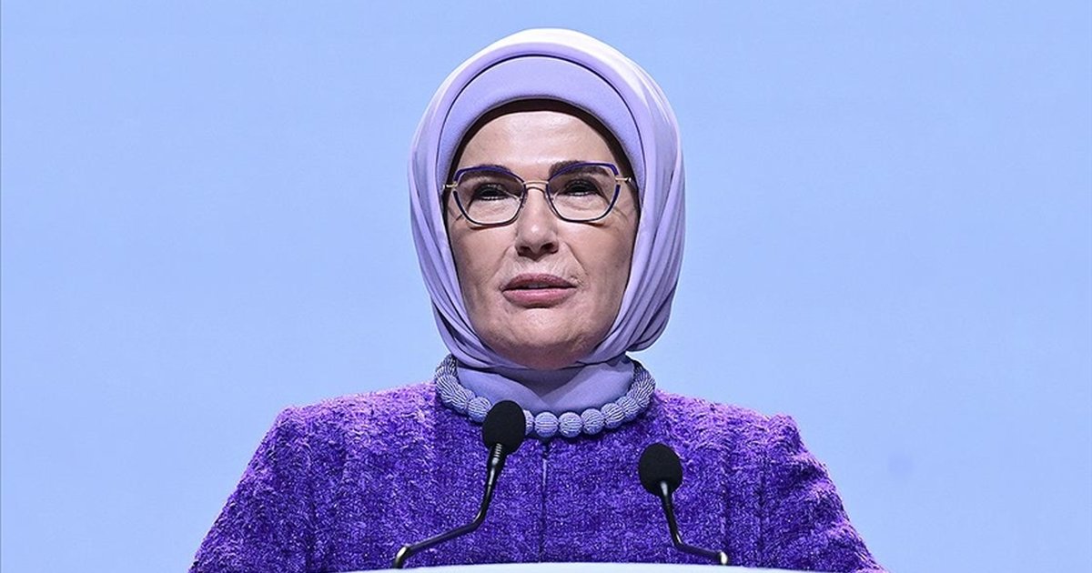 Emine Erdoğan'dan Dünya Su Günü mesajı