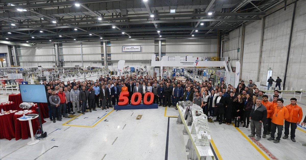 TUSAŞ, A220 programında 500'üncü FTE komponentini teslim etti