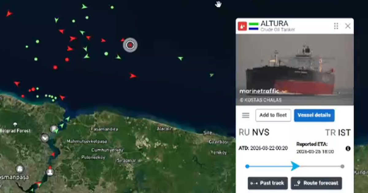 Türk tankerine Karadeniz'de drone isabet etti