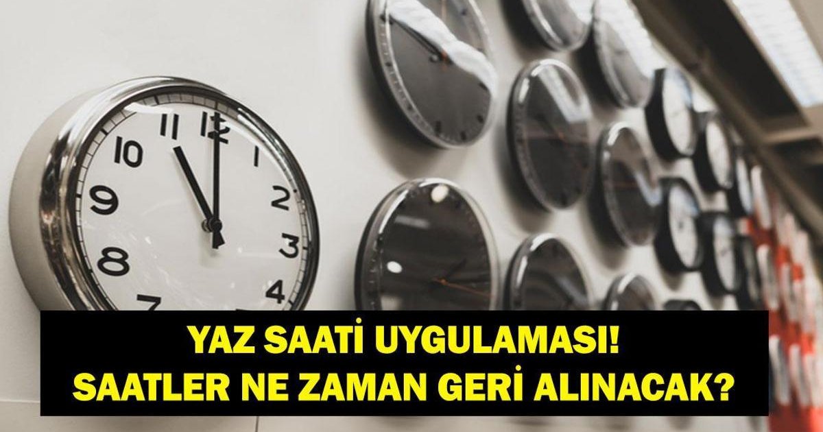 2026 Yaz Saati Uygulaması: Türkiye'de Saatler İleri Alınacak Mı?