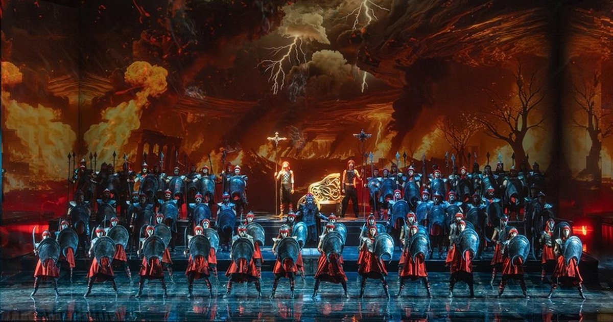 Edusa operasının prömiyeri AKM'de yapıldı