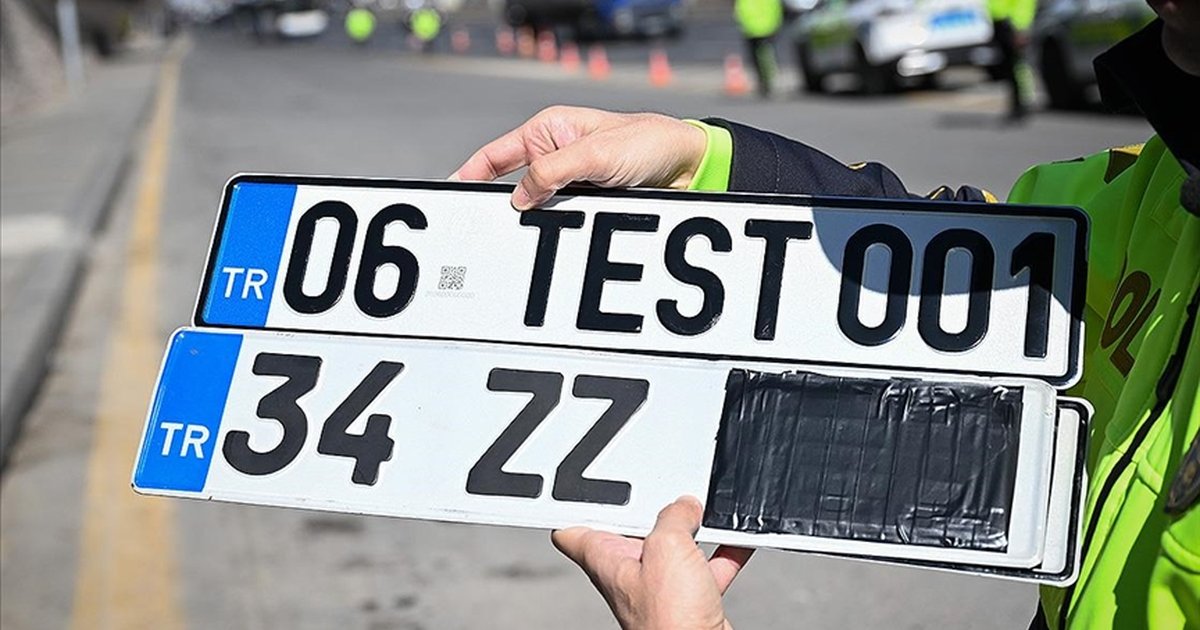 Sahte Plaka Kullananlara 140 Bin Lira Ceza