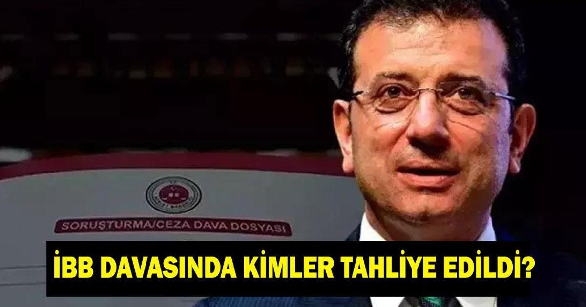 İBB davasında 18 kişi tahliye edildi