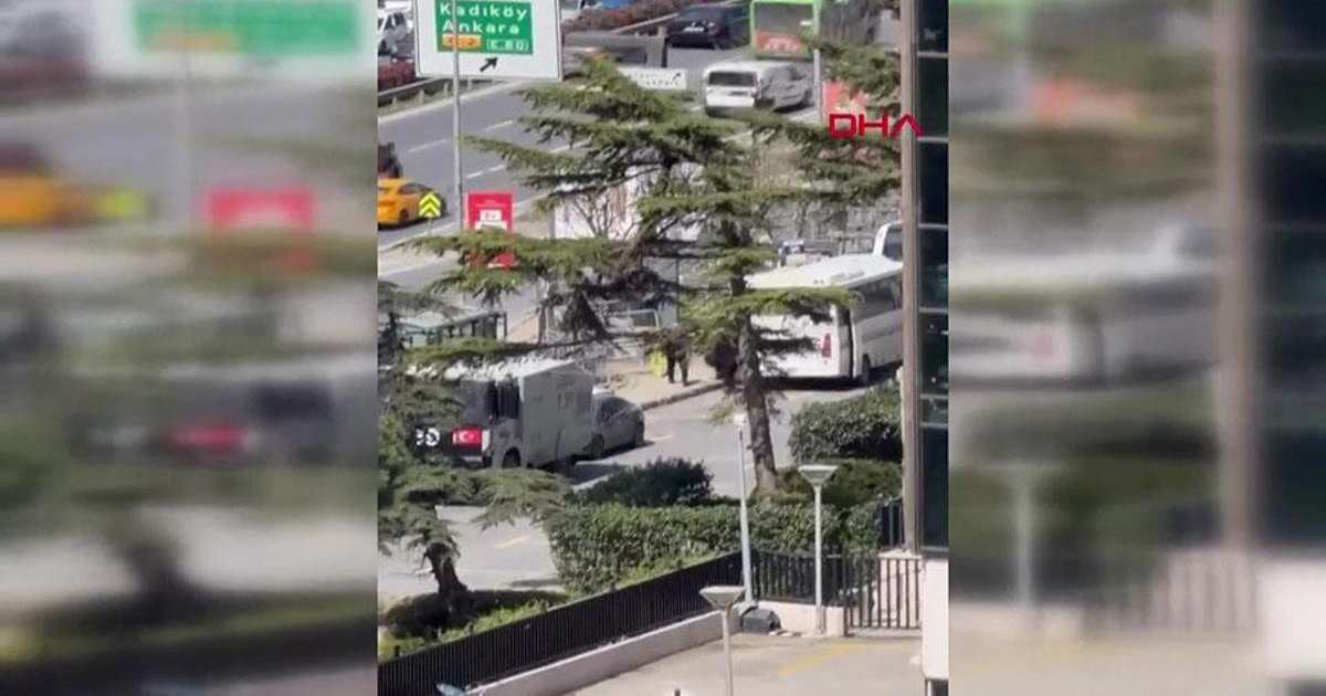 İstanbul'da İsrail Konsolosluğu önünde silah sesleri