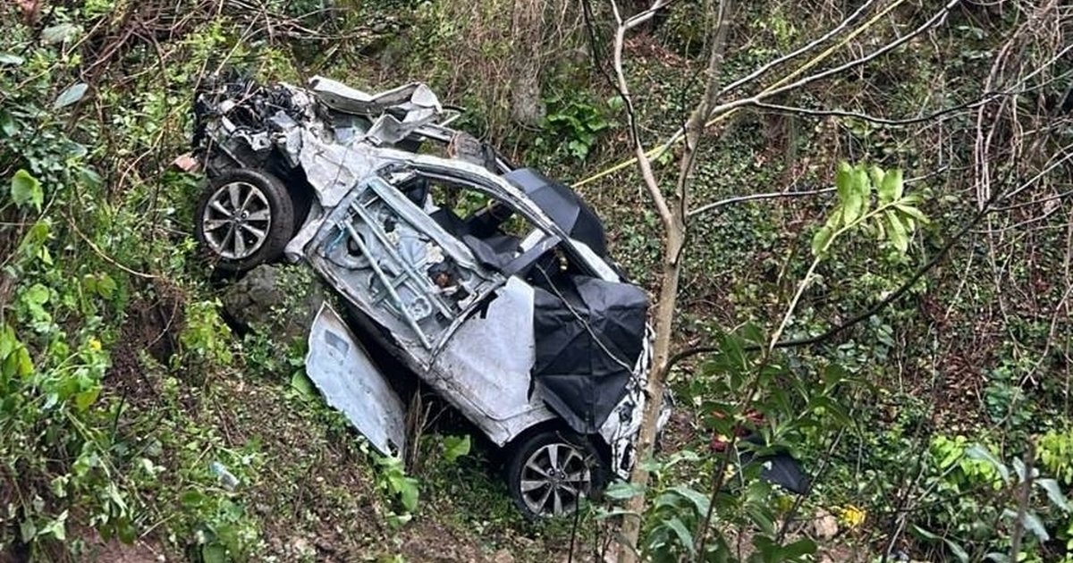 Ordu'da yamaçtan yuvarlanan otomobilde 2 ölü