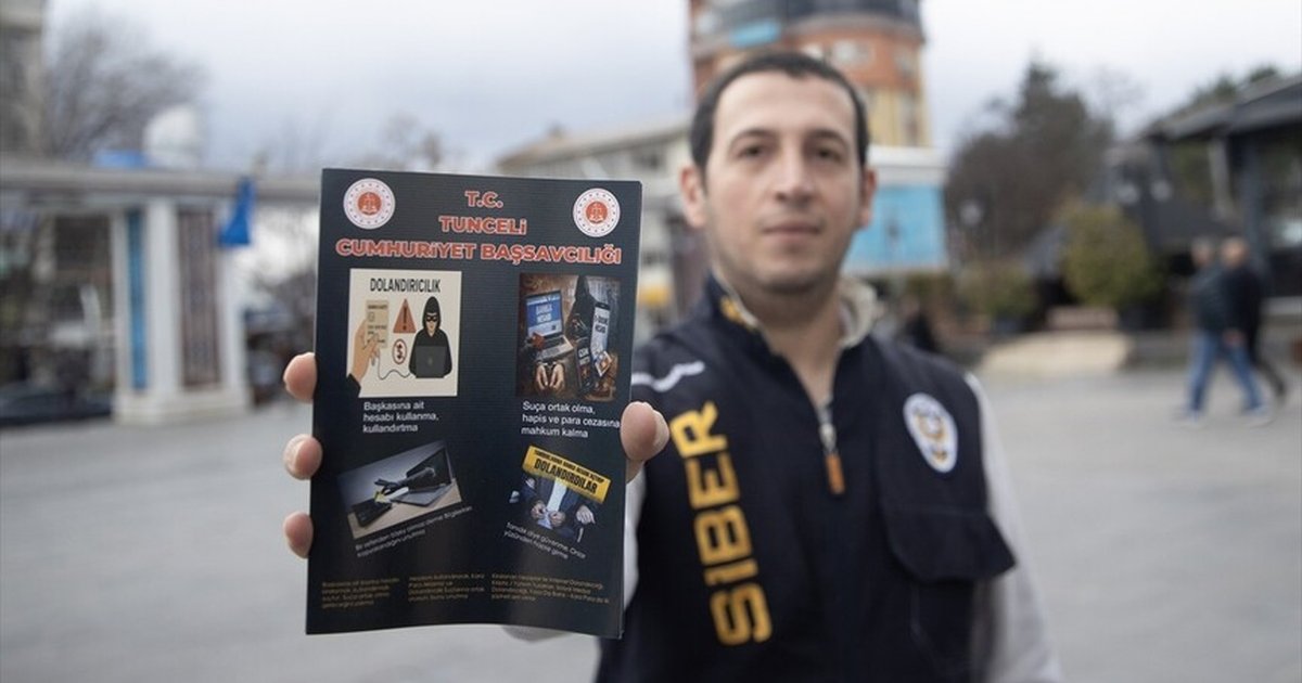 Tunceli'de siber polisler suçla mücadele ediyor