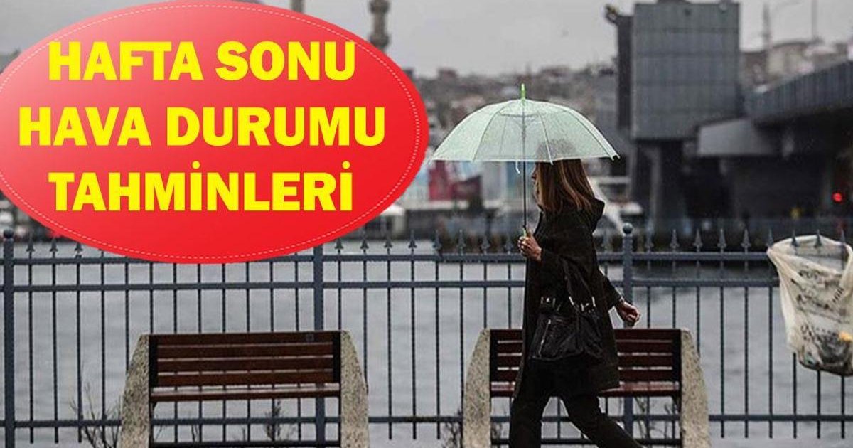 23-24 Mayıs Hafta Sonu Hava Durumu