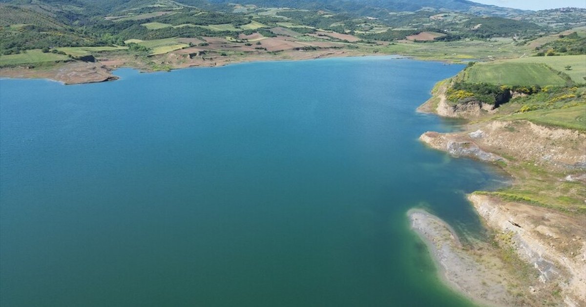 Tekirdağ'da yağışlar Naip Barajı'nın doluluk oranını artırdı