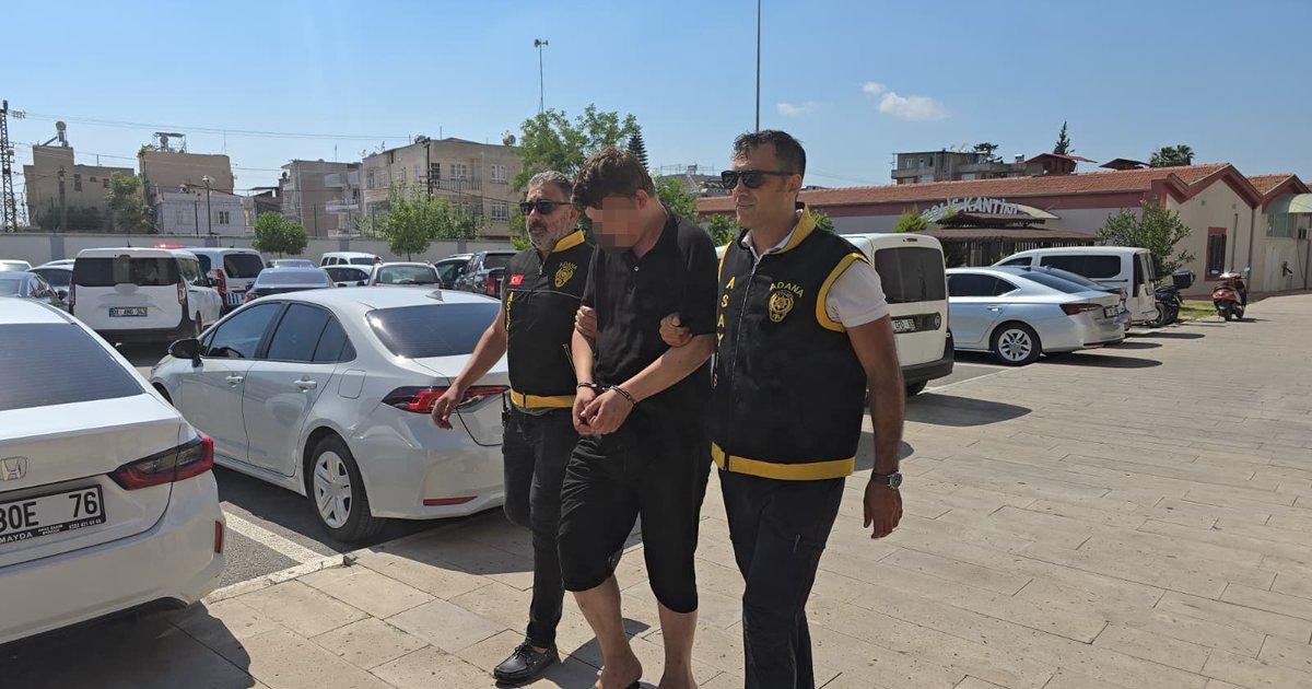 Adana'da sahte kimlik gösterip 33 yıl hapis cezası ile yakalandı